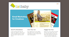 Desktop Screenshot of listbaby.com